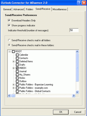 Outlook Connector for MDaemon screenshot 5