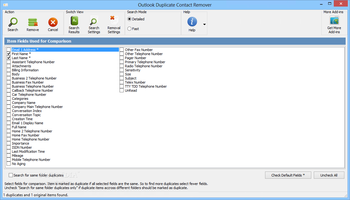 Outlook Duplicate Contact Remover screenshot 2