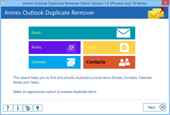 Outlook Duplicate Remover screenshot