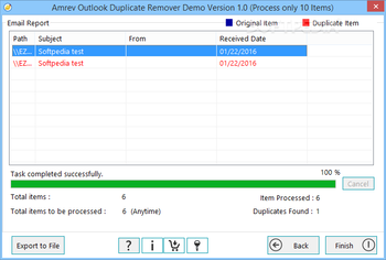 Outlook Duplicate Remover screenshot 6