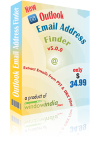 Outlook Email Address Finder screenshot