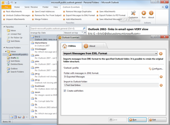 Outlook Essentials screenshot 2