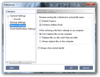 Outlook Express Backup screenshot 9
