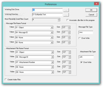 Outlook Express Extraction screenshot 3