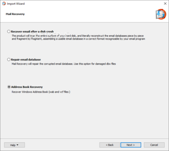 Outlook Express Recovery screenshot 2