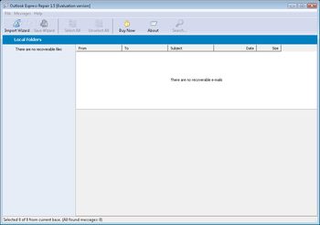Outlook Express Repair screenshot