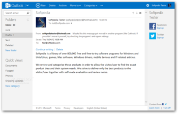 Outlook for Pokki screenshot