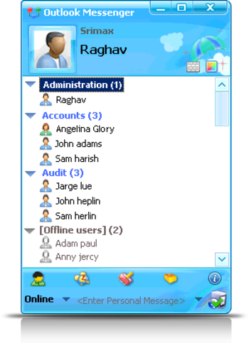 Outlook Messenger screenshot