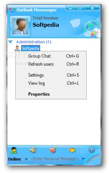 Outlook Messenger screenshot