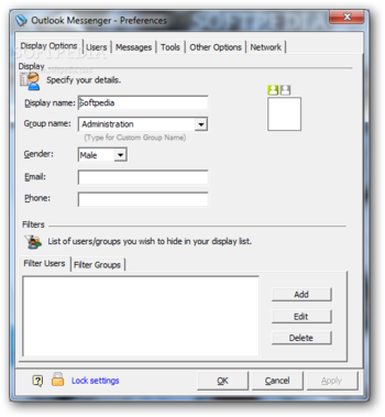 Outlook Messenger screenshot 7