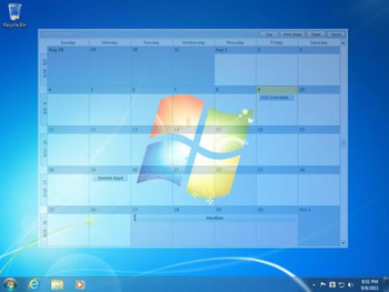 Outlook on the Desktop  screenshot