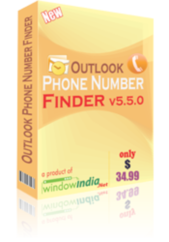 Outlook Phone Number Finder screenshot