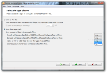 Outlook Recovery ToolBox screenshot 3