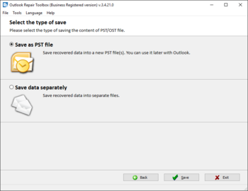Outlook Repair Toolbox screenshot 6