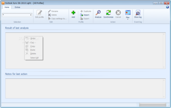 Outlook Sync Db 2010 Light screenshot