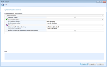 Outlook Sync Db 2010 Light screenshot 9