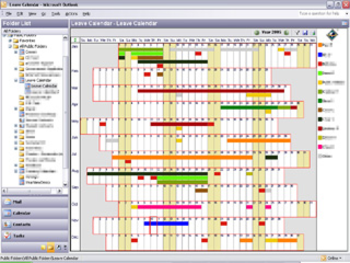 Outlook Year View screenshot 2
