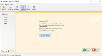 OutlookFIX Repair and Undelete screenshot 9
