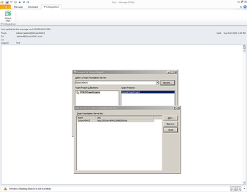 OutlookTFSAddin screenshot 3