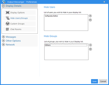 Output Messenger screenshot 3