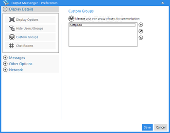 Output Messenger screenshot 4