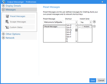 Output Messenger screenshot 6