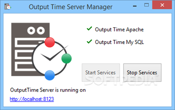 Output Time screenshot