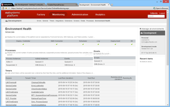 OutSystems Platform screenshot 14