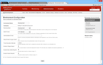 OutSystems Platform screenshot 15