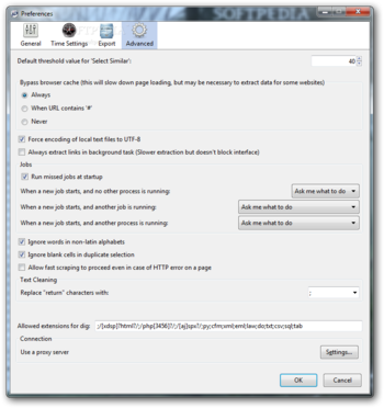 OutWit Hub Light for Firefox screenshot 12