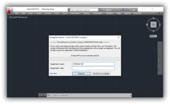 OverCAD Dwg Compare screenshot