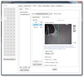 Overhead People Counter screenshot 2