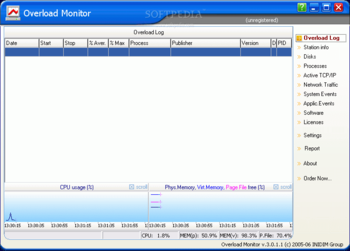 Overload Monitor screenshot