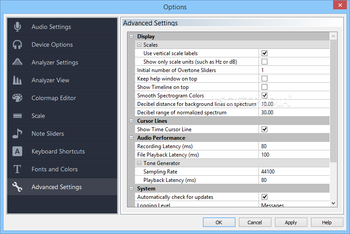 Overtone Analyzer Free Edition screenshot 16