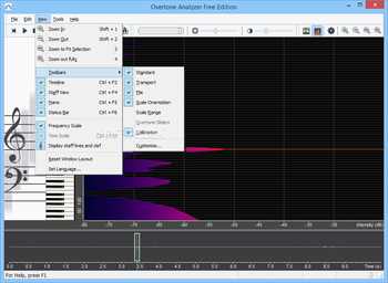 Overtone Analyzer Free Edition screenshot 3