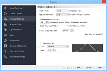 Overtone Analyzer Free Edition screenshot 8