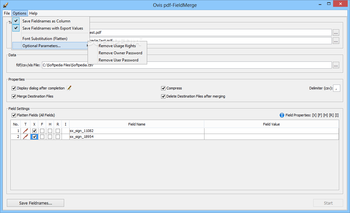 Ovis pdf-FieldMerge screenshot 3