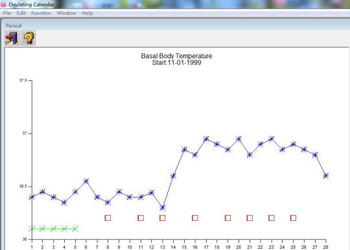 Ovulating Calendar screenshot