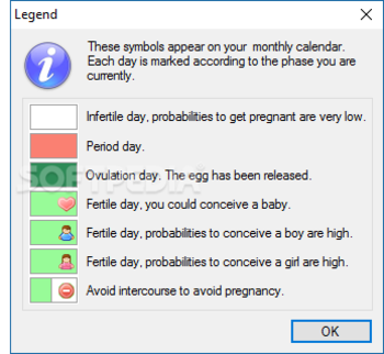 Ovulation Calendar screenshot 2