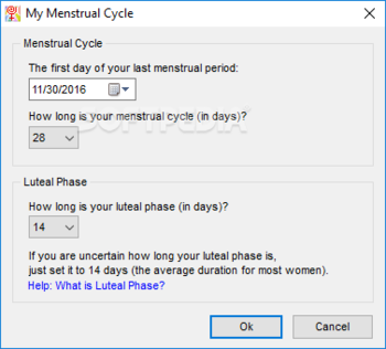 Ovulation Calendar screenshot 2