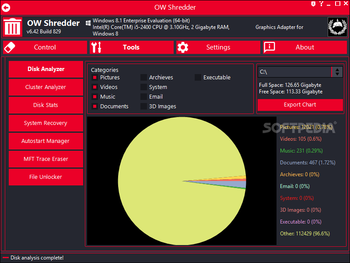 OW Shredder screenshot 3