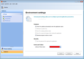 OxyFile screenshot 2
