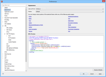 oXygen XML Author screenshot 14