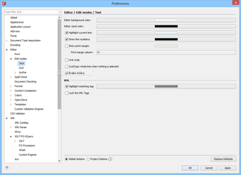 oXygen XML Author screenshot 18