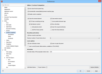 oXygen XML Author screenshot 21