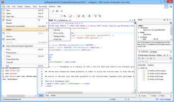 oXygen XML Author screenshot 3
