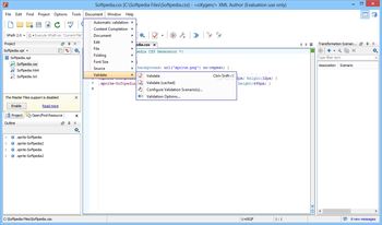 oXygen XML Author screenshot 9