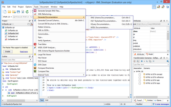 oXygen XML Developer screenshot 8