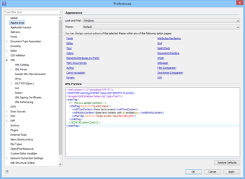 oXygen XML Editor screenshot 15
