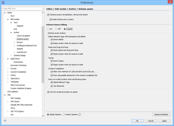 oXygen XML Editor screenshot 21